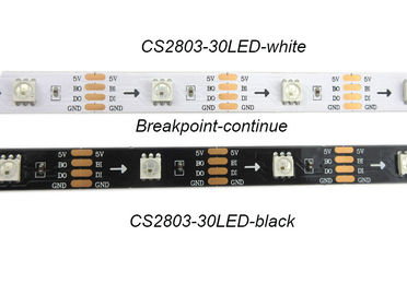 CS2803 काले डिजिटल एलईडी पट्टी रोशनी पुस्तकालयों / अस्पतालों के लिए अनुकूलित लंबाई