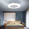 लिविंग रूम और बेडरूम के लिए एलईडी लाइट के साथ रिमोट कंट्रोल / ऐप कंट्रोल 40W सीलिंग फैन