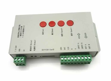 T1000 T1000S एसपीआई पिक्सेल आरजीबी 128 एमबी के साथ एलईडी पट्टी लाइट नियंत्रक - 2 जीबी एसडी कार्ड