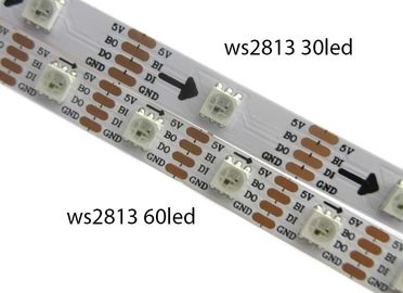 WS2813B / WS2813 डीसी 5V डिजिटल एलईडी पट्टी रोशनी पनरोक स्लाइकोन ट्यूब आरजीबी स्ट्रिप