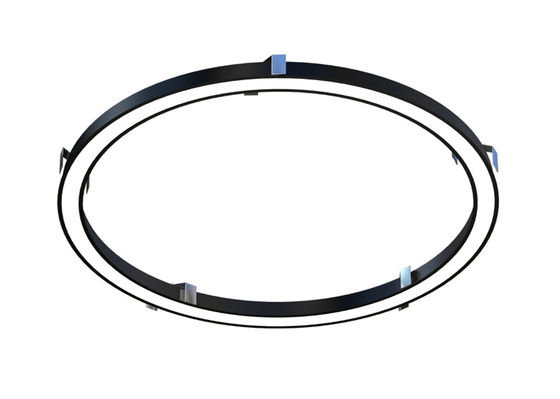 इनडोर एलईडी एल्यूमीनियम प्रोफ़ाइल PMMA / पीसी विसारक सामग्री 100-2500 मिमी बार लंबाई