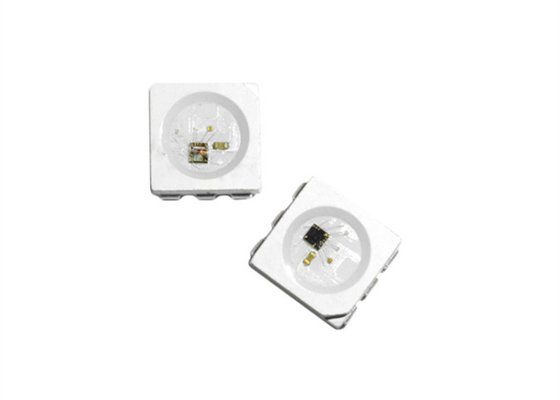 DC12V WS2815B SMD5050 RGB एलईडी पिक्सेल चिप्स अंतर्निहित आईसी ब्रेकपॉइंट एड्रेस करने योग्य प्रकाश स्रोत