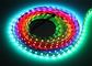 एसएमडी रंग बदलते एलईडी पट्टी प्रकाश 12v, जादू डिजिटल पनरोक एलईडी टेप लाइट