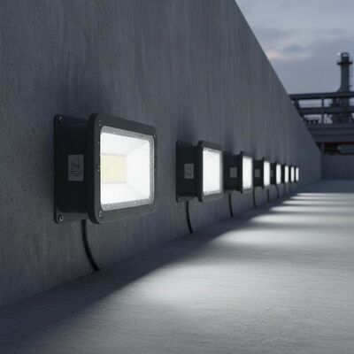 IP65 प्रमाणित एलईडी प्रकाश व्यवस्था दीपक AC85-265V इनपुट वोल्टेज और 120 डिग्री बीम कोण प्रदान करते हैं जो लंबे समय तक चलने वाले प्रदर्शन के लिए डिज़ाइन किए गए हैं