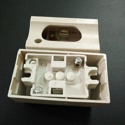 रैखिक प्रकाश S14s S14d आधार फ्लोरोसेंट लाइन लैंप धारक ज्वलनशील बल्ब सोकेट एलईडी प्रकाश व्यवस्था